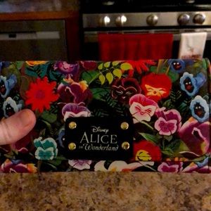 Alice in wonderland bifold wallet